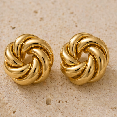Knot Stud Earrings
